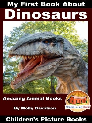 cover image of My First Book About Dinosaurs
